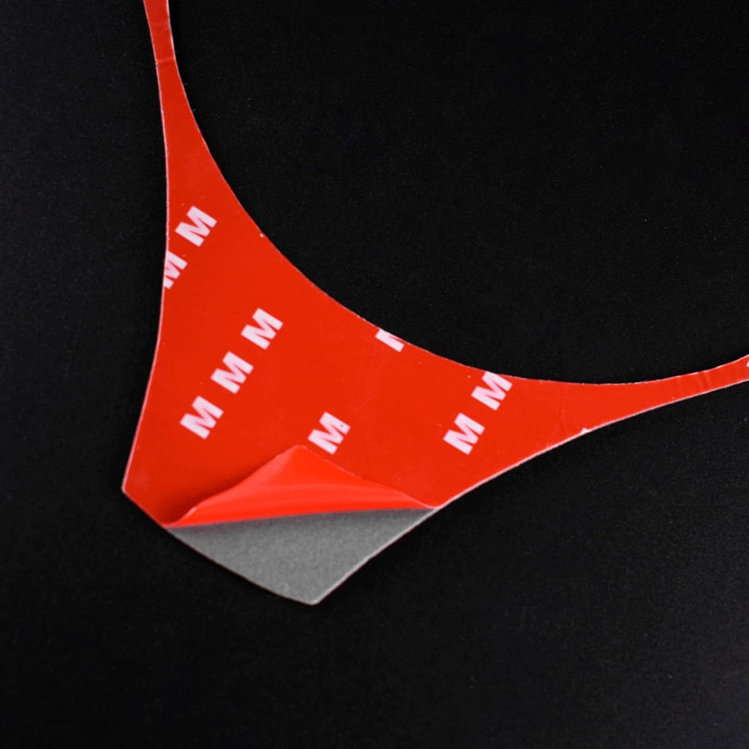 KUNGKIC Kohlefaser Auto-Lenkradtasten-Abdeckung Aufkleber Innenraum Dekorativ Compatible with BMW 1