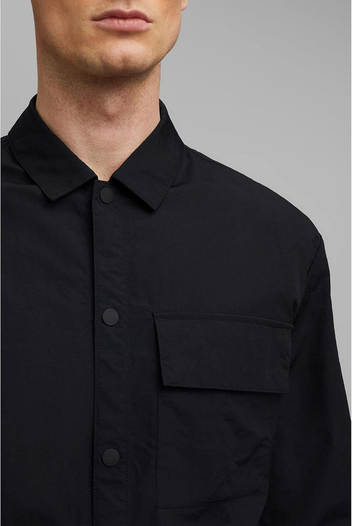 ESPRIT Herren Jacke 46 001/Black, 46 001/Black