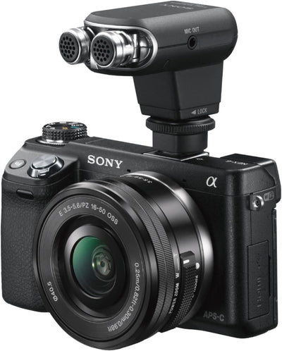 Sony ECM-XYST1M Stereomikrofon für Kameras & Camcorder mit Multi-Interface-Zubehörschuh (120-Grad-So