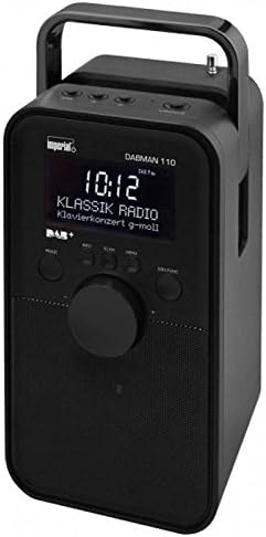 Imperial 22-210-00 Dabman 110 portables Digitalradio (LCD-Display, DAB+/UKW-Tuner, RDS, 3,5mm Klinke