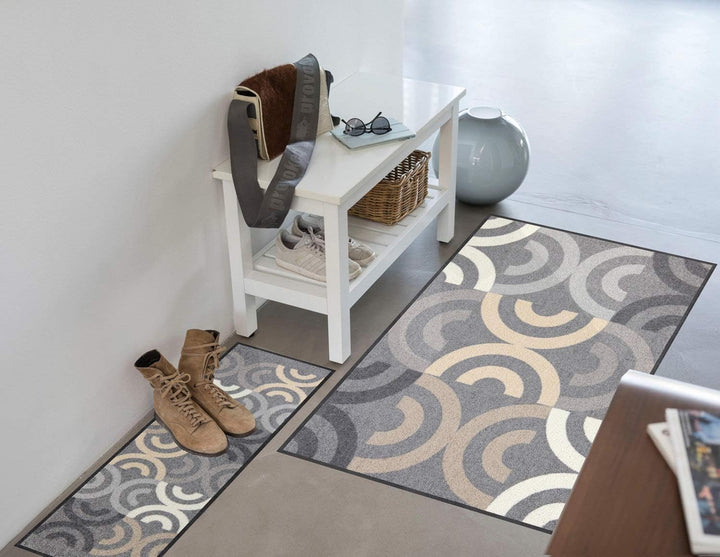 Salonloewe Fussmatte & Eingangsmatte Borrby City-chic in 30x100 cm - Schmutzfangmatte & Fussabtreter