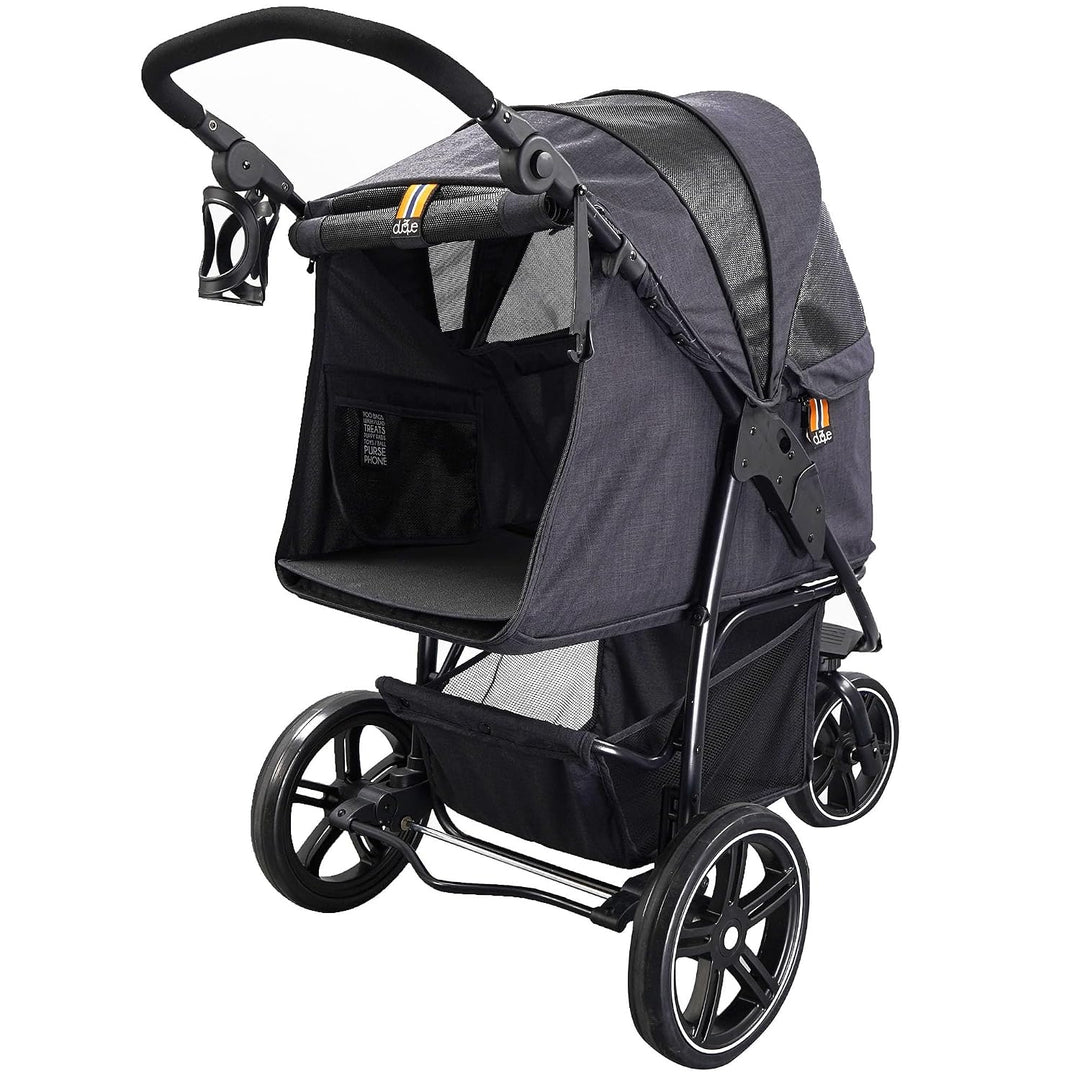 My Duque Cooper - Hundewagen &amp; Haustier Buggy bis 32 kg mit Ablagekorb für Einkäufe, einfach faltbar