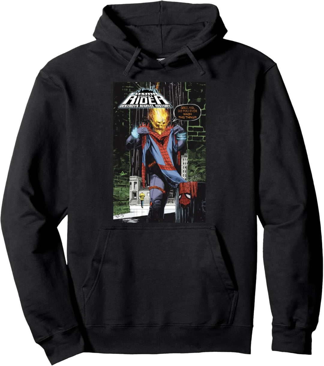 Marvel Cosmic Ghost Rider Comic Cover Pullover Hoodie