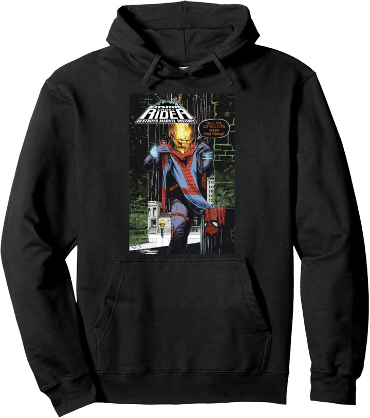 Marvel Cosmic Ghost Rider Comic Cover Pullover Hoodie