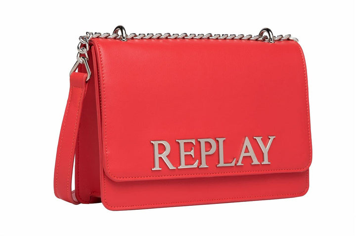 Replay Damen Handtasche aus Kunstleder Blood Red 260, Blood Red 260