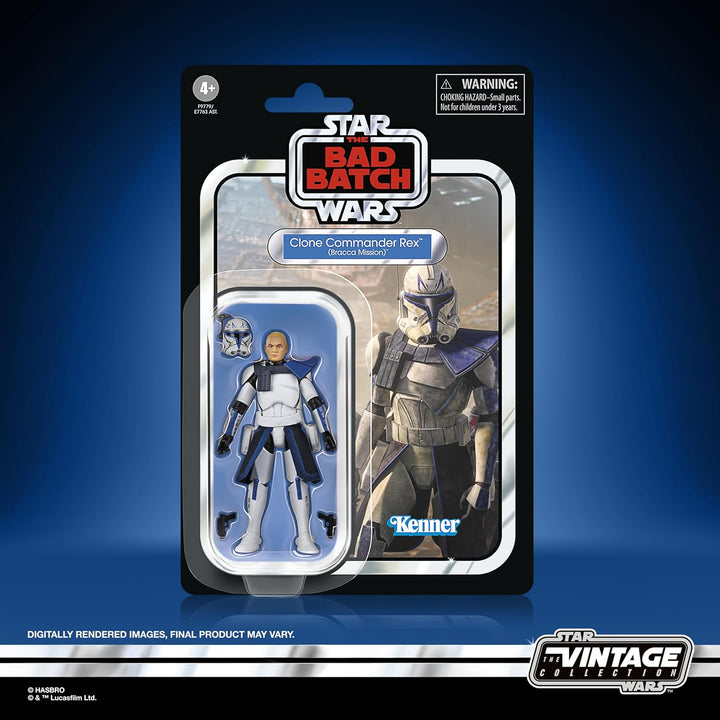 Star Wars The Vintage Collection Klon-Kommandant Rex (Bracca Mission), Action-Figur The Bad Batch (S