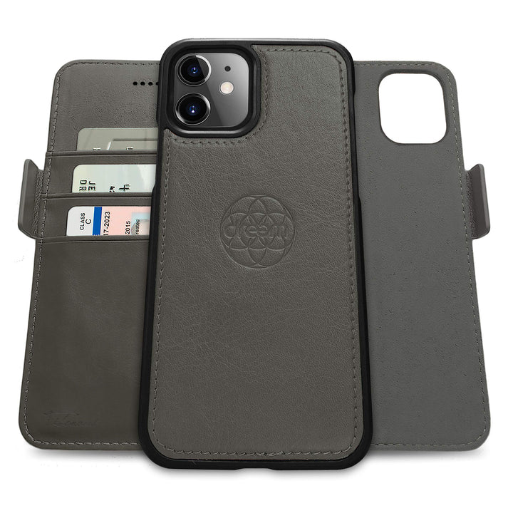 Dreem Fibonacci 2in1 Handyhülle Flipcase für iPhone 12 Mini | Magnetisches iPhone Case | TPU Etui Le