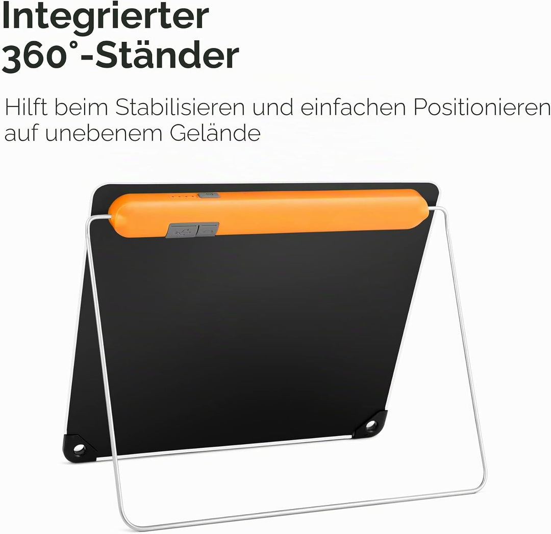 Biolite SolarPanel Ultradünnes Modul mit integriertem 3200 mAh Akku, 5 oder 10 W 5 W one size, one s