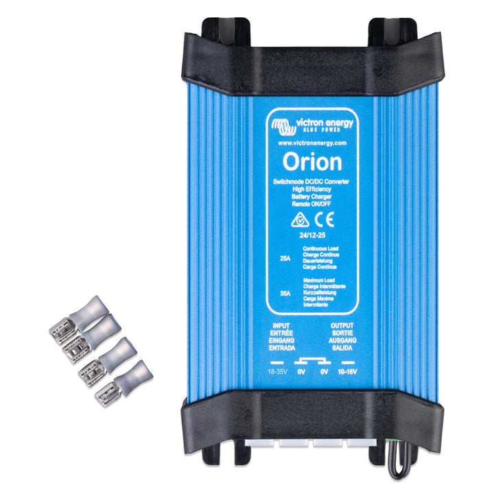 Victron Energy Orion IP20 24/12-Volt 25 Amp DC-DC Konverter Nicht isoliert, Hohe Leistung 24/12-Volt