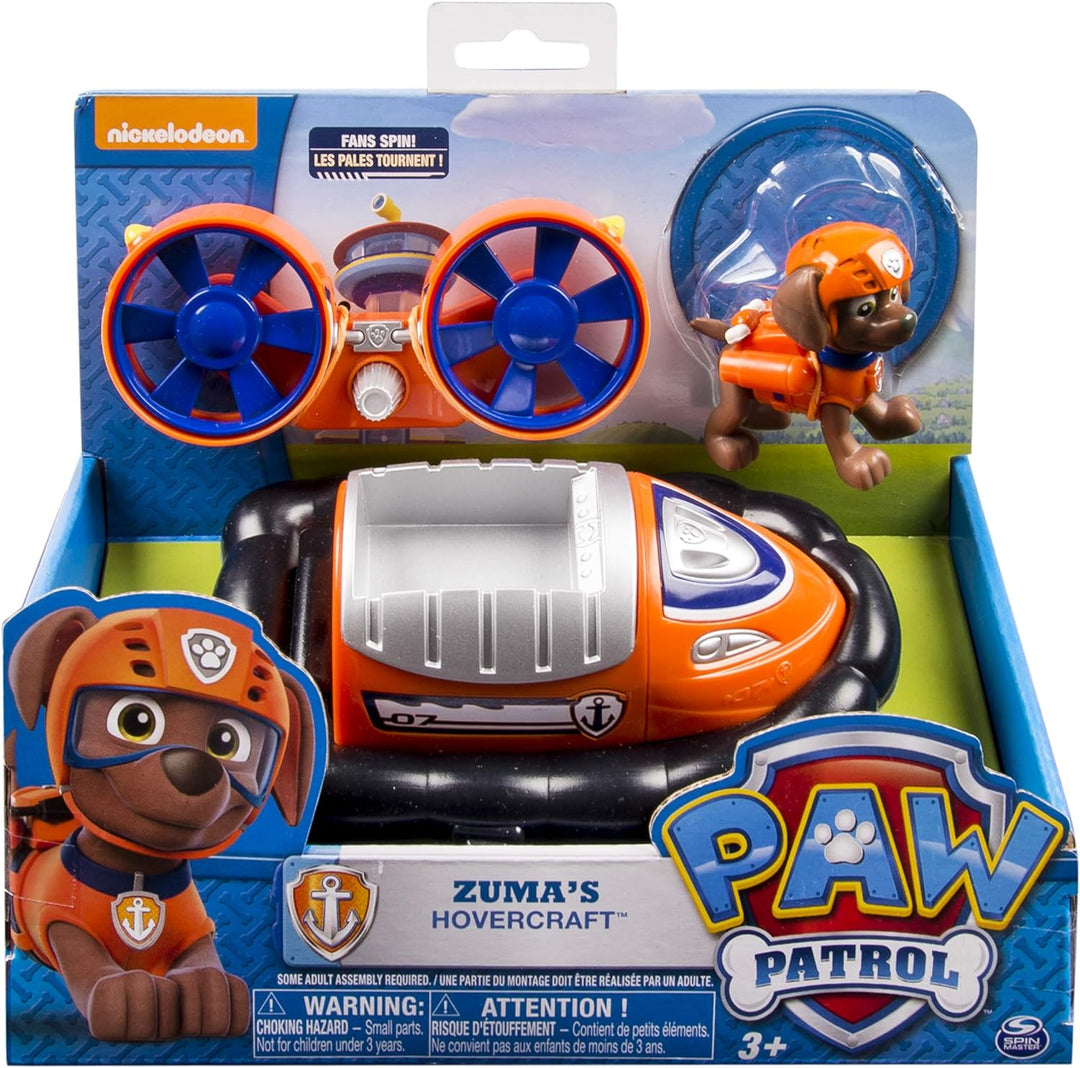 PAW Patrol Paw Basic Vehicles - Zuma, Luftkissenboot