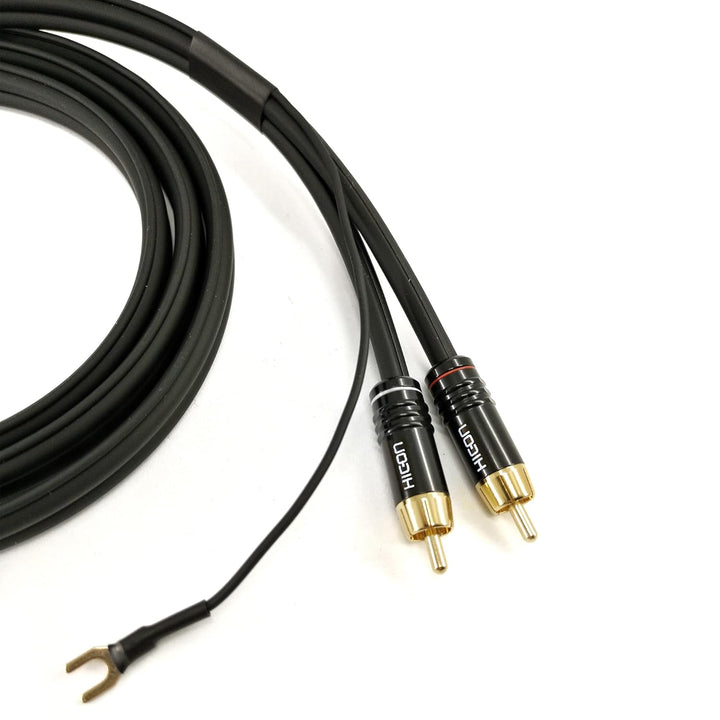 Selected Cable 4m Phonokabel geschirmt Stereo OFC 3x 0,35mm² RCA- Cinchkabel extra 4,1m lange Massel