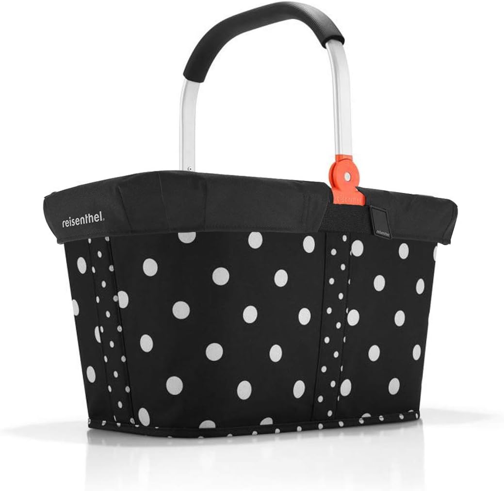 reisenthel Angebot Einkaufskorb carrybag Plus passendes Cover Sichtschutz Abdeckung (Mixed Dots)