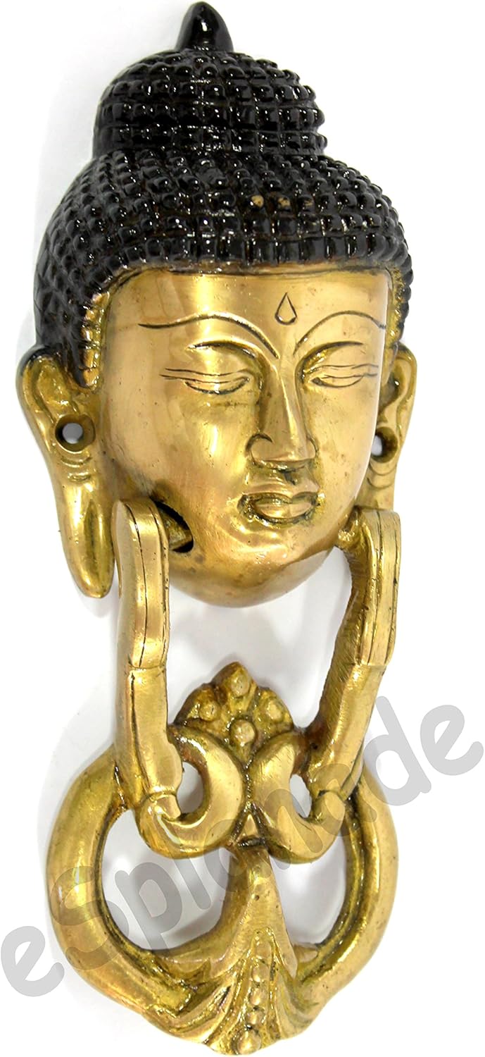 eSplanade Zahlungs-Management Bronzepferdekaninchen-Ren-Elefantklopfer Buddha Mehrfarbig, Buddha