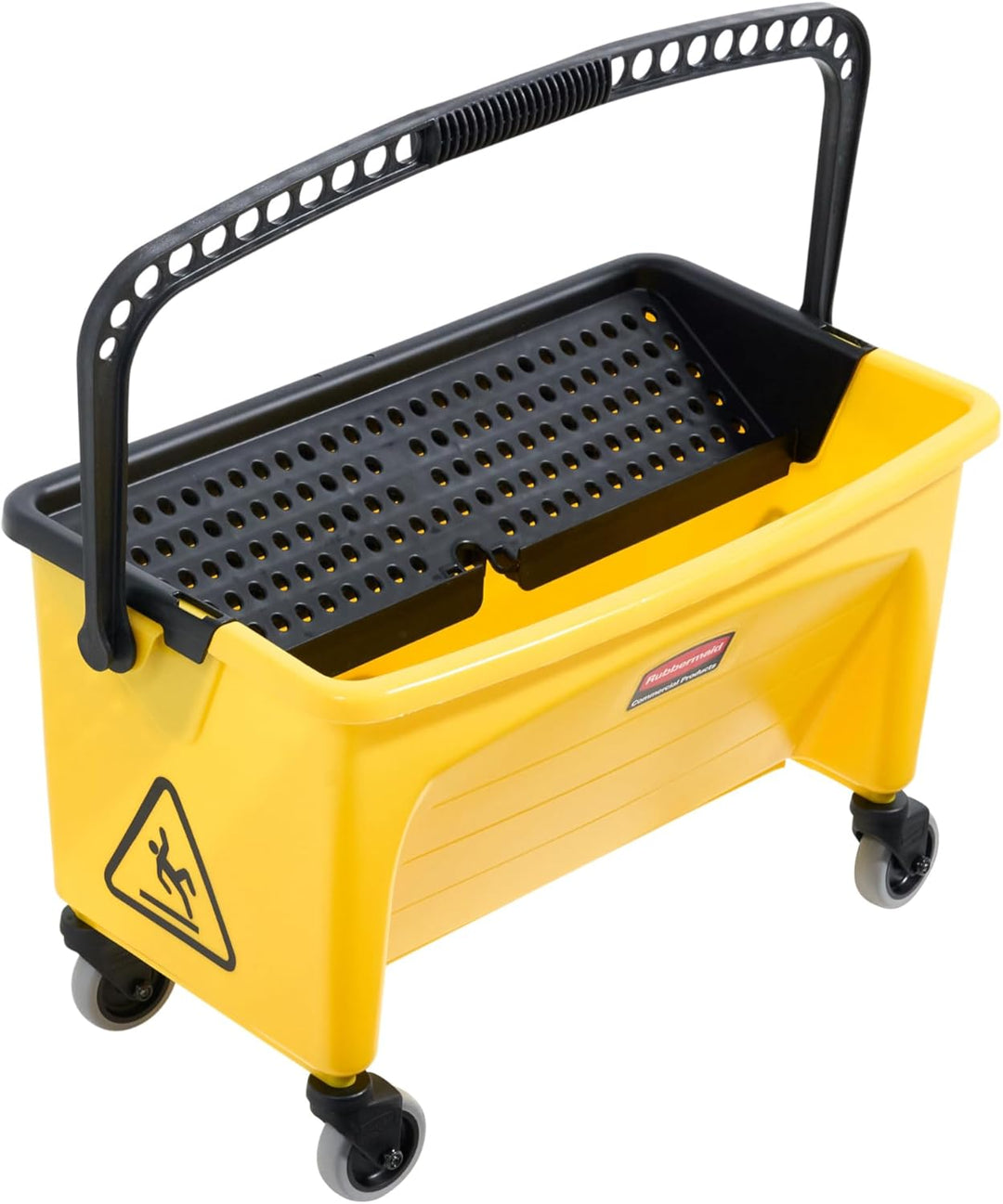 Rubbermaid Commercial Products HYGEN Press Wring Bucket for Microfiber Mops - Yellow Press-Wring-Eim