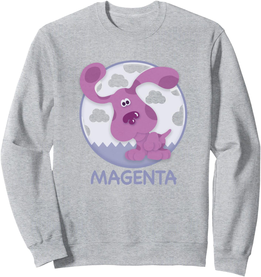 Blue's Clues Magenta Simple Portrait Sweatshirt