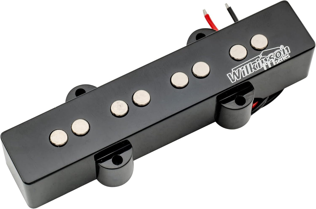Wilkinson WOJB Vari Gauss Keramik 4-Saiter Jazz Bass Tonabnehmer Steg Pickup für JB Style E-Bass, Sc