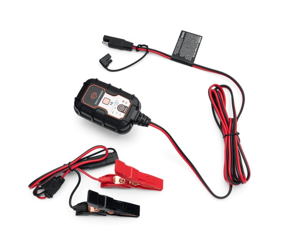 HARLEY-DAVIDSON 1 Ampere Dual-Mode Batterie-Tender (12v, 6v, 1 A) Batterie-Ladegerät Vollautomatisch