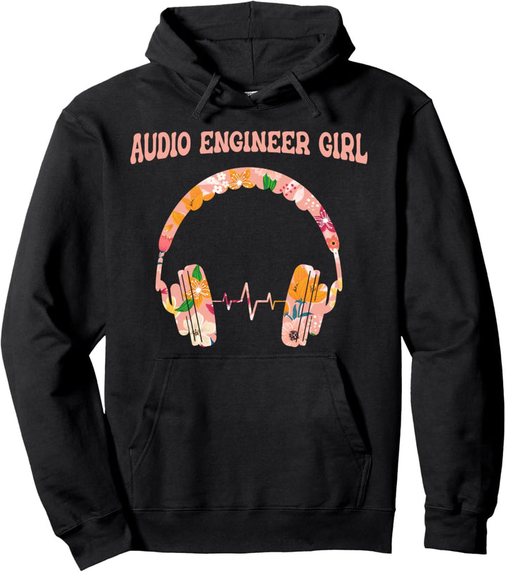 Tontechnikerin Auxweg Mischpult FOH - Sound Audio Engineer Pullover Hoodie