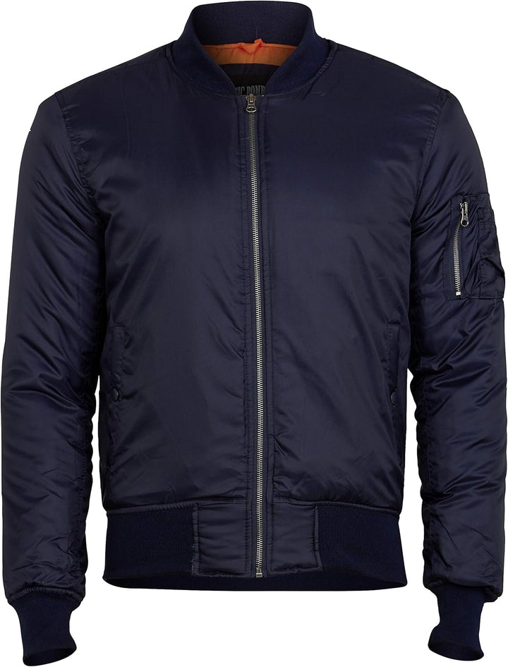 Surplus Raw Vintage Herren Basic Bomberjacke XXL Navy, XXL Navy