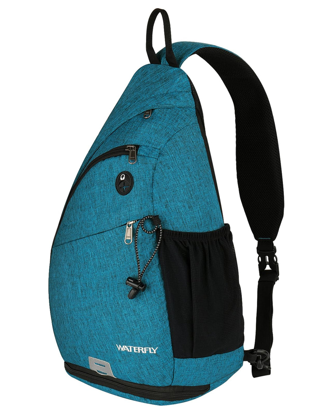 WATERFLY Sling Bag Crossbody Backpack Schulterrucksack Herren Damen | Grosse Kapazität, Verstellbare