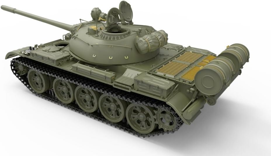 Mini Art 37027 1:35 T-55 Sov. Mittlerer Panzer-originalgetreue Nachbildung, Modellbau, Plastik Bausa