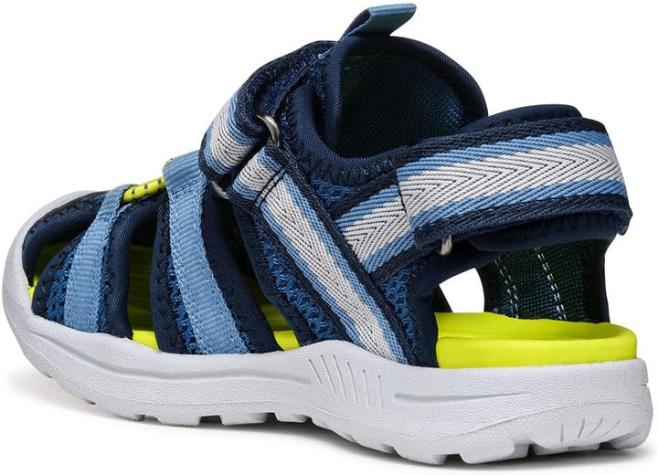 Geox Baby - Jungen B Sandal Multy Boy BSandalen 24 EU Navy Lt Blue, 24 EU Navy Lt Blue