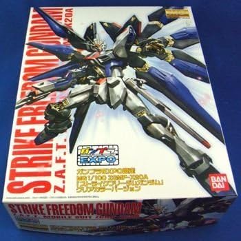 MG 1/100 Strike Freedom Gundam Clear Color ver. Gunpla Expo Exclusive