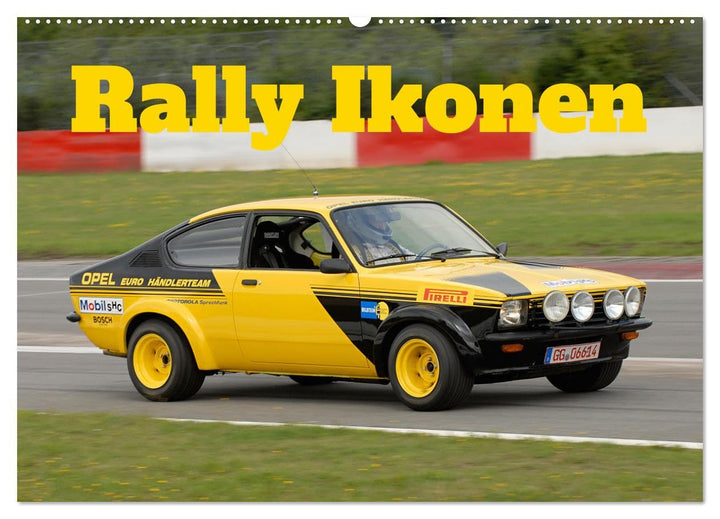 Rally Ikonen (Wandkalender 2026 DIN A2 quer), CALVENDO Monatskalender: Autos die Rallygeschichte sch