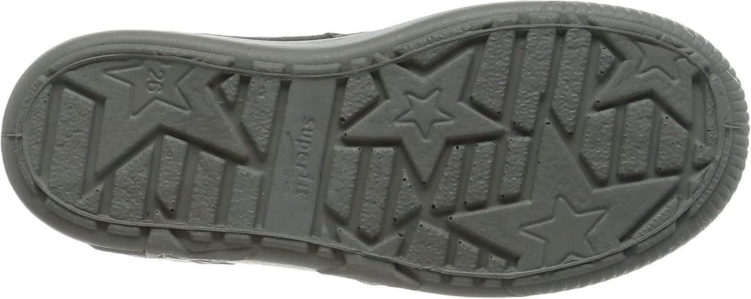 Superfit Baby Mädchen Starlight Sneaker, Grau 2000