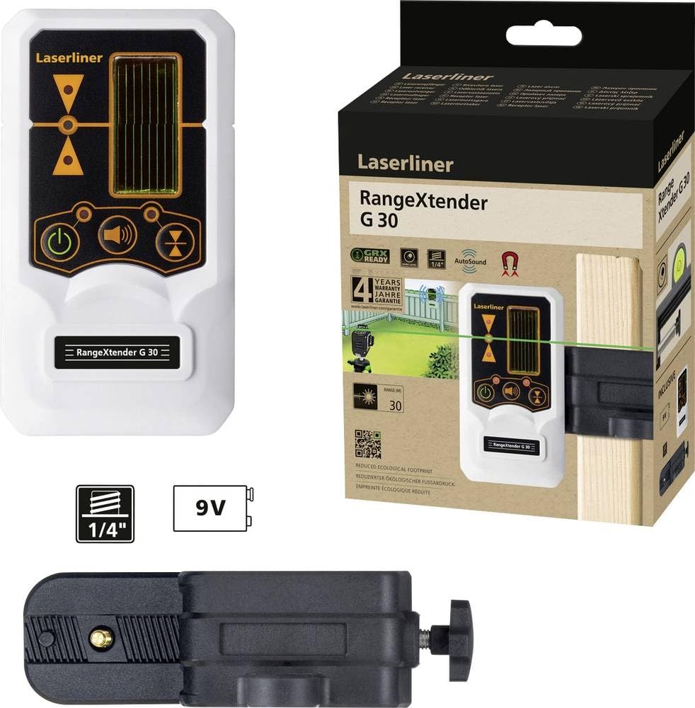Laserliner RangeXtender G 30 Laserempfänger für Linienlaser Reichweite (max.): 30 m