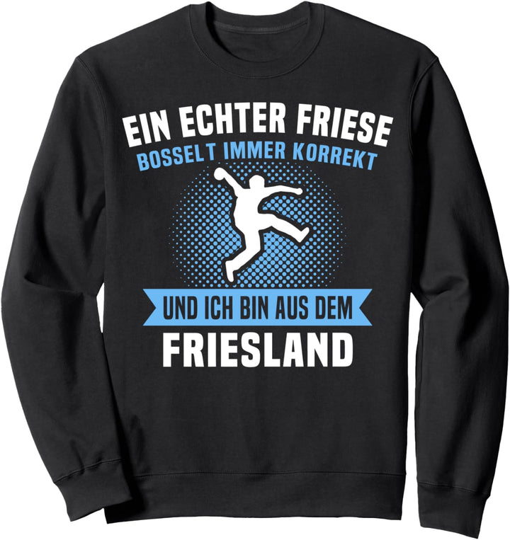Bosseln Bosselkugel Gummibossel Bossel Klootschiessen Bosseln Sweatshirt