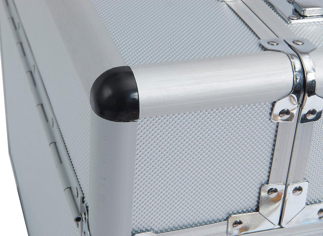 ALUTEC Pilotenkoffer (Aluminium Koffer, Innenmasse 435x340x1950 mm, ergonomischer Griff, mit Dokumen