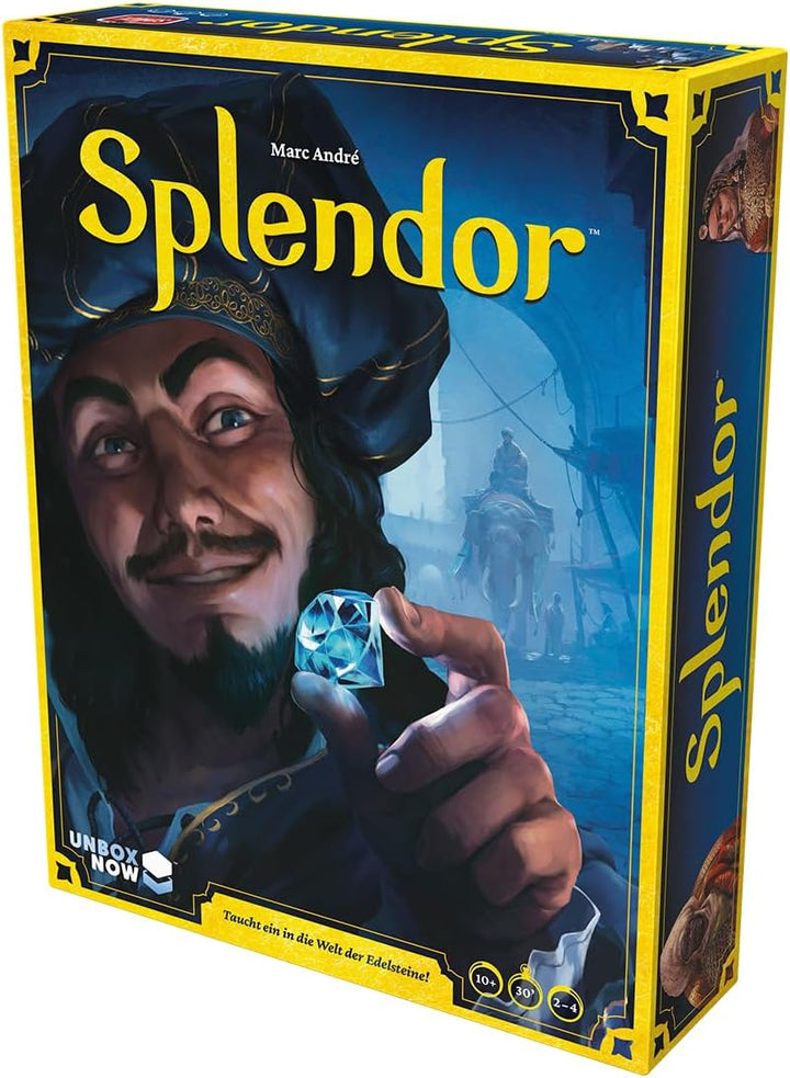 Asmodee | UNBOX NOW | Space Cowboys | Splendor | Grundspiel | Familienspiel | Nominiert zum Spiel de