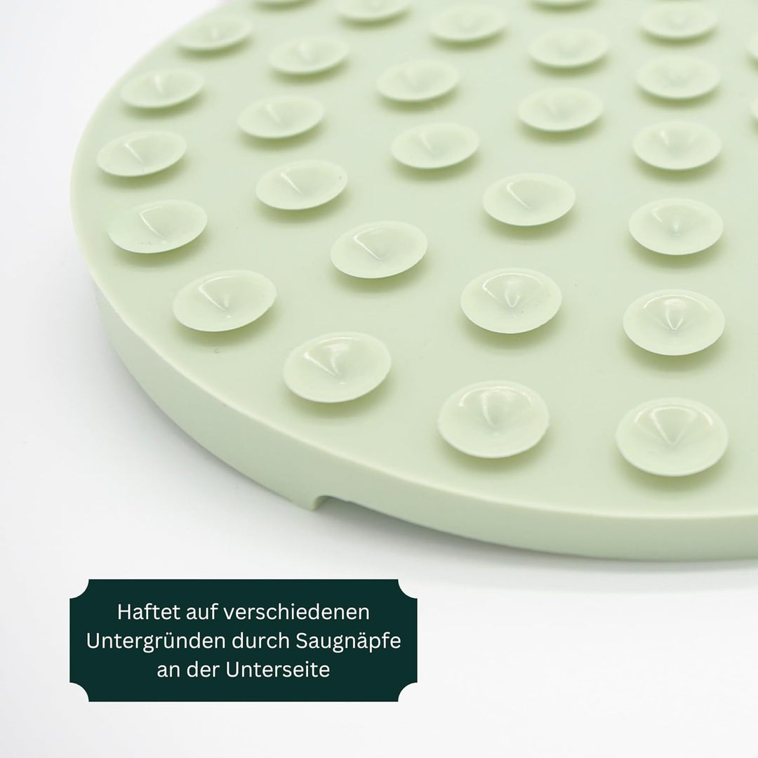 Schleckmatte für Hunde & Katzen – Silikon Anti-Schling Matte | Leckmatte für Stressabbau & Zahnpfleg