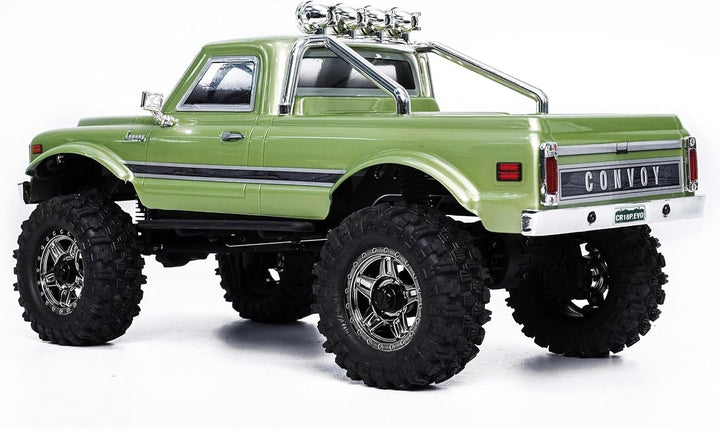 HOBBYPLUS CR18P EVO 2 Rock RC Crawler - 1/18 Mini RC Crawler mit Zwei-Gang-Getriebe, Ganzmetallgetri