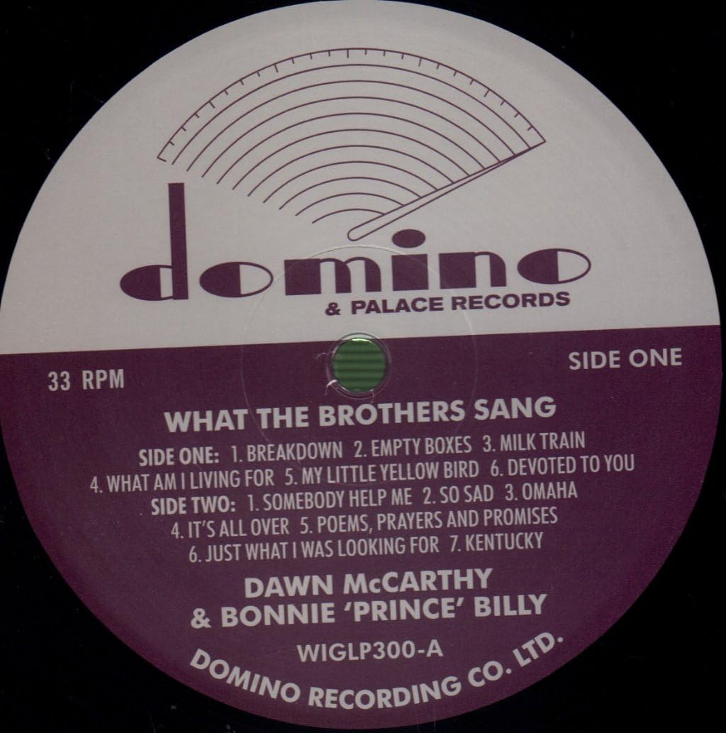 What the Brothers Sang, Vinyl
