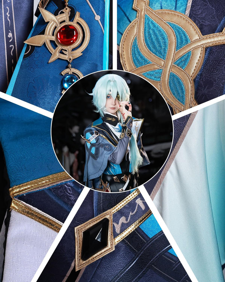 CR ROLECOS Honkai Star Rail March 7th Cosplay Kostüm Outfit Spielfiguren Uniform Full Set Halloween