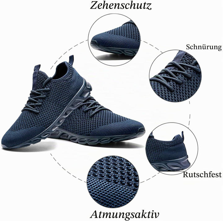 Damyuan Herren Laufschuhe Turnschuhe Sportschuhe Sneaker Running Tennis Schuhe Freizeit Strassenlauf