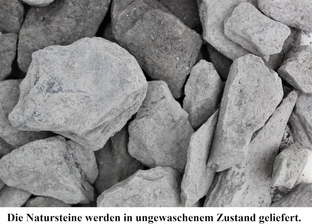 Gartenwelt Riegelsberger Ziersplitt Ardesia Slate Nero 30-80 mm 25 kg Sack Splitt Gabionenfüllung De