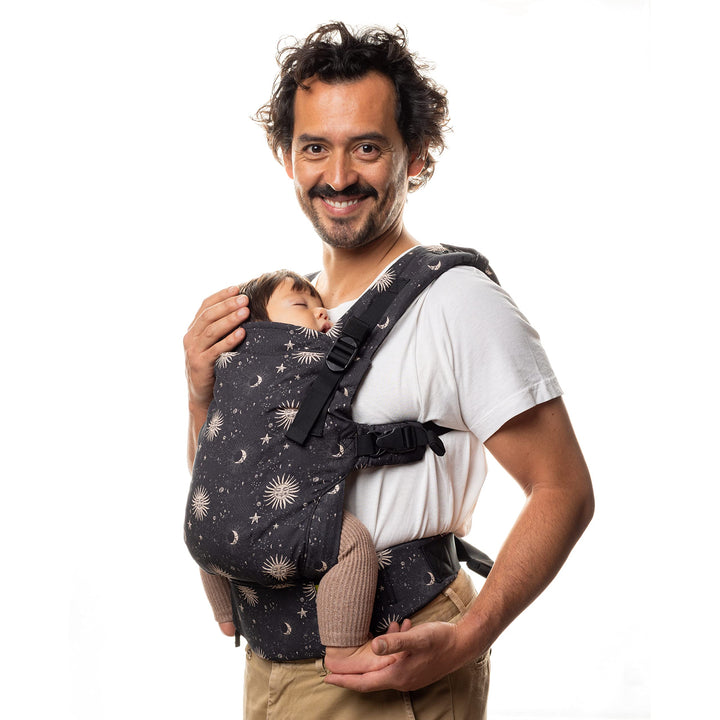 Boba X Ergonomische Babytrage Neugeborene-Kleinkind, Cosmos | Voll Verstellbares Panel &amp; Gurte, mitw