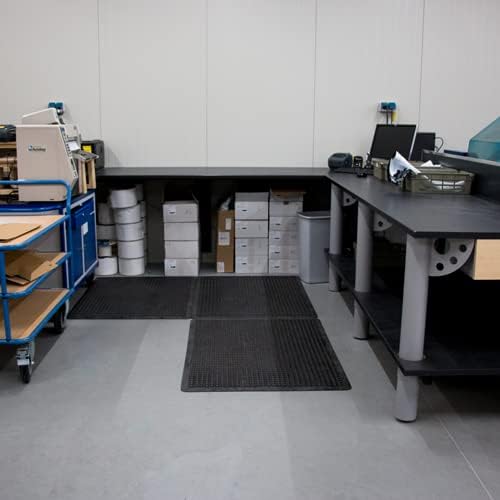 Ergonomische Arbeitsplatzmatte 90x120cm - 15mm Noppen - Antiermüdungsmatte