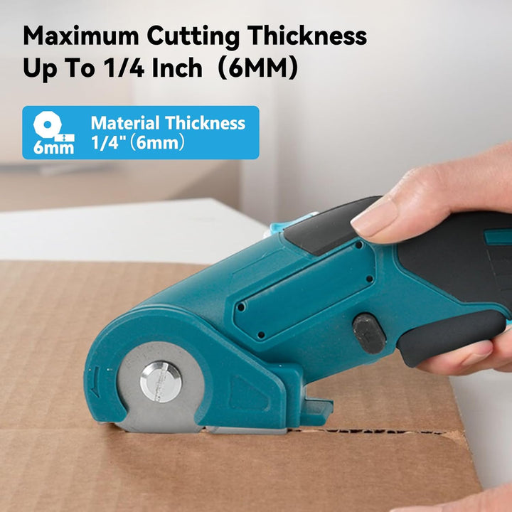 Kabelloser Akku-Universalschneider kompatibel mit Makita 18V Akku (Ohne Akku), Kartonschneider Elekt