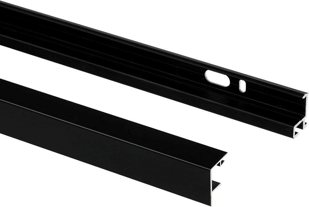 SOTECH Linero MosaiQ EasyLine schwarz 600 x 22 x 29 mm Aluminium Küchenreling Relingleiste Profillei