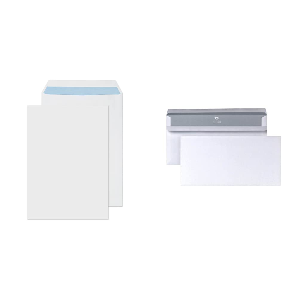 Blake Purely Everyday 13891 Versandtasche selbstklebend Weiss C4 324x229mm - 100g/m² | 250 Stück & P