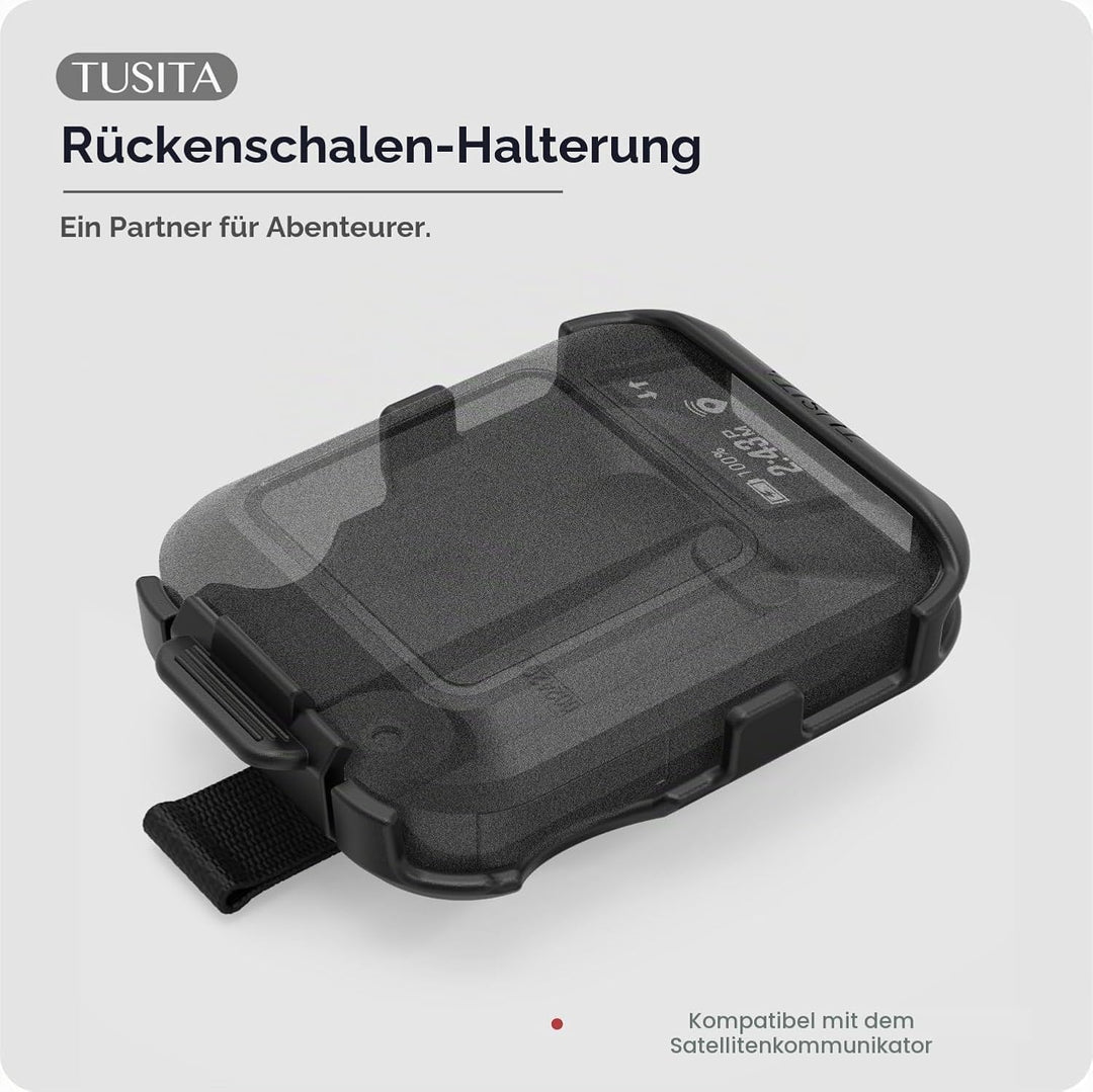 TUSITA Spine Cradle Halterung Kompatibel mit Garmin inReach Messenger Plus Satelliten Kommunikator -