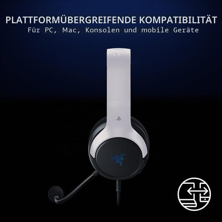 Razer Kaira X Kabelgebundenes Gaming-Headset für PlayStation 5,PS5, PS4, PC, Mac, Mobiltelefon: 50 m