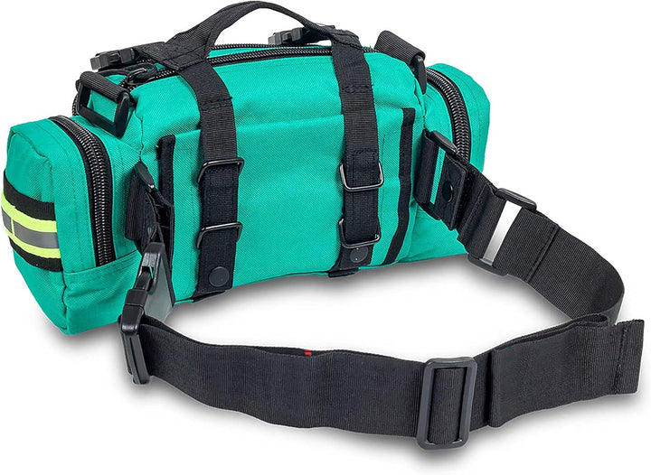 Elite Bags, EMS, Rettungs-Gürteltasche, Erste-Hilfe-Kit, grün