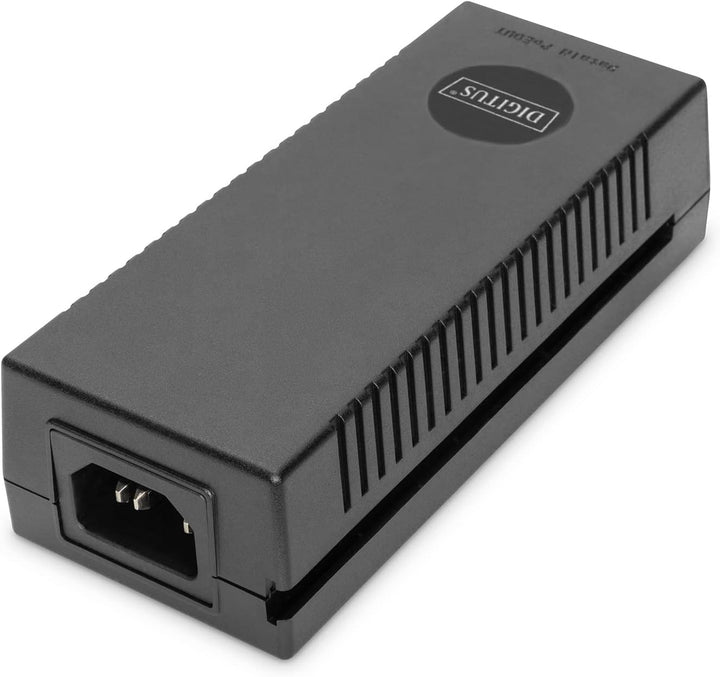 DIGITUS 10 Gigabit Ethernet PoE+ Injector, 802.3at Power Pins:3/6(+), 1/2(-), 30W 10 Gbit/s PoE Inje