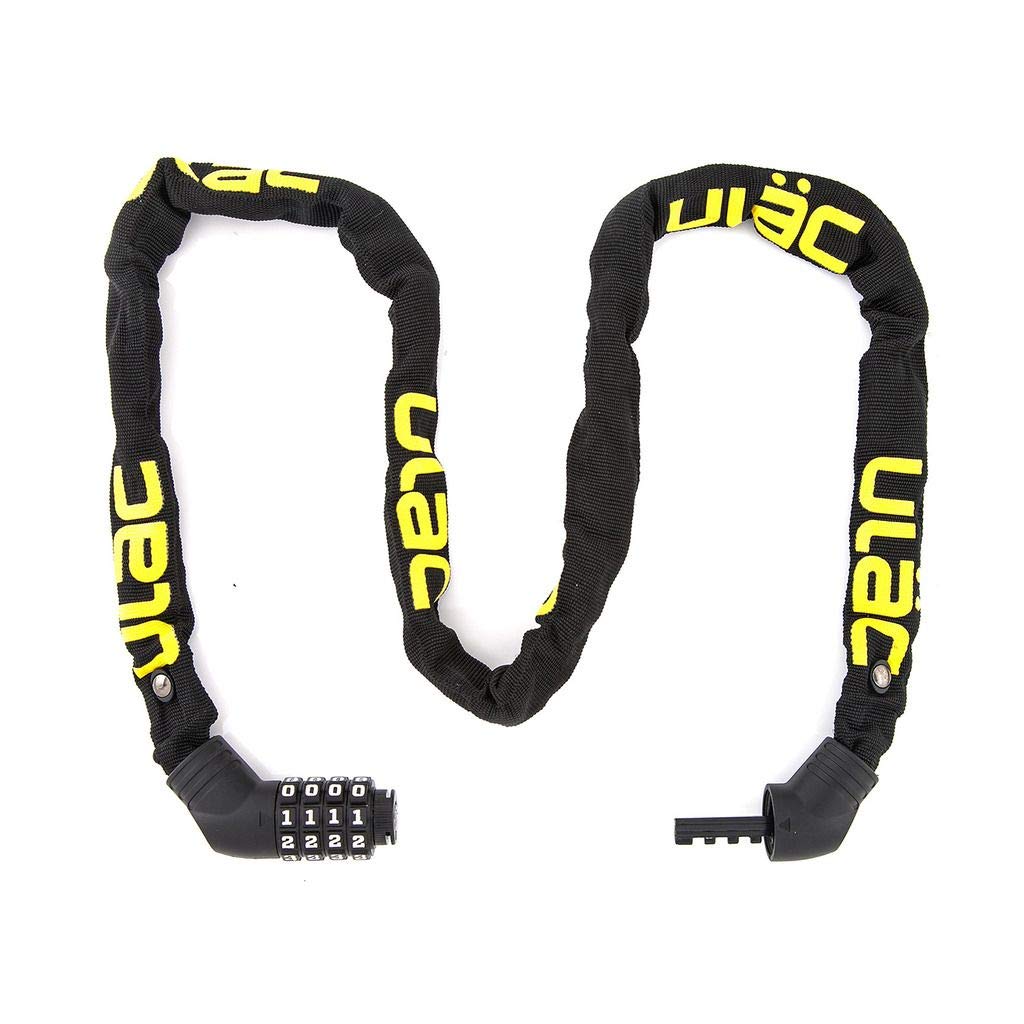 WERPOWER ULAC Street Fighter Neo Chain Lock Combo, Resettable 4-Digit Combination Anti-Theft Bicycle