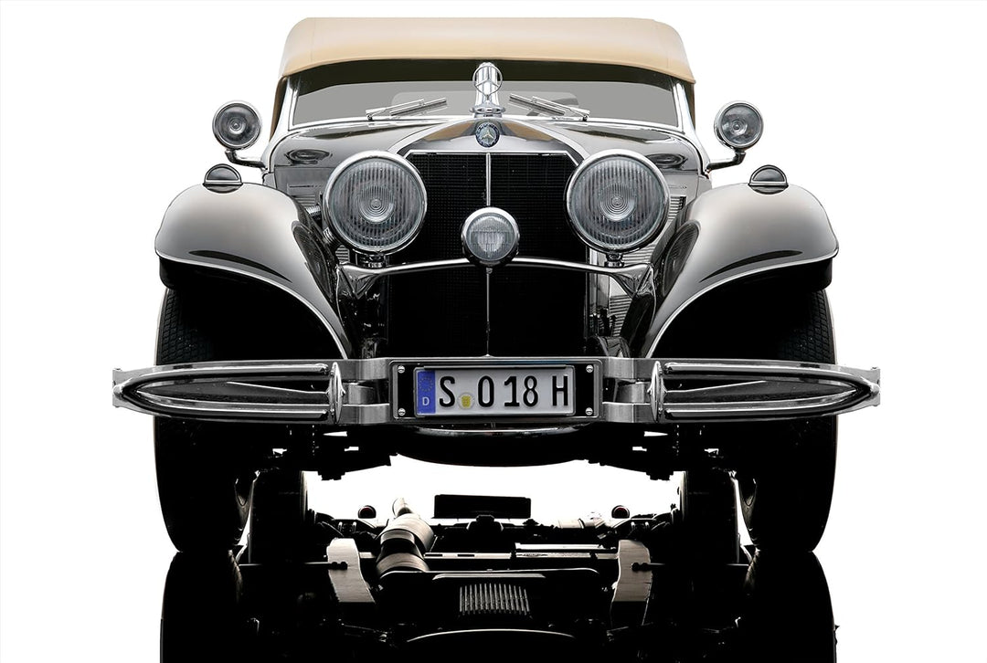 Bauer Exclusive Mercedes-Benz 500 K Spezial Roadster 1934: Originalgetreues, Hochwertiges Modellauto